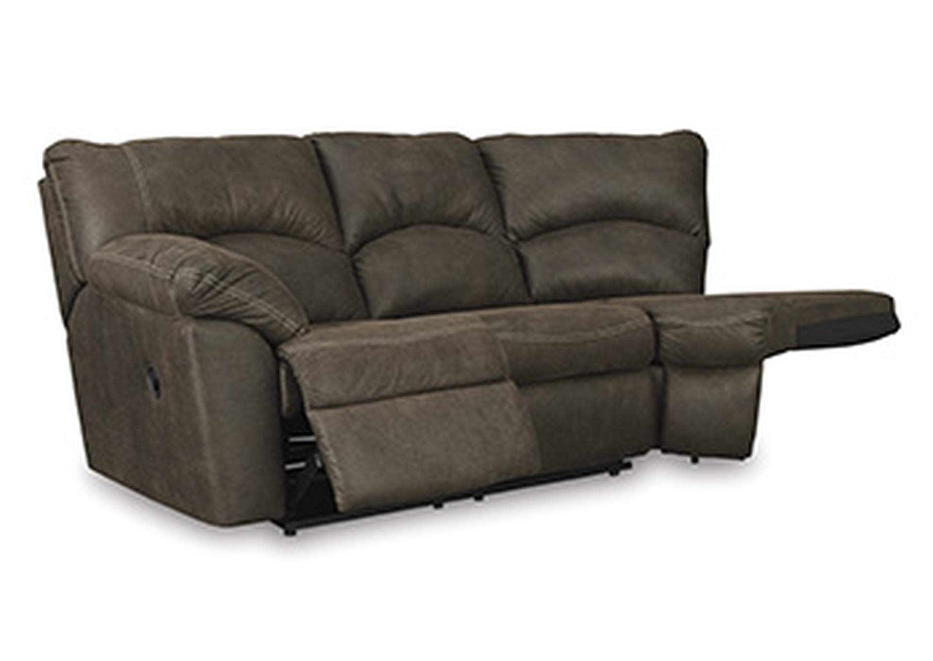 Tambo Left-Arm Facing Reclining Loveseat,Signature Design By Ashley