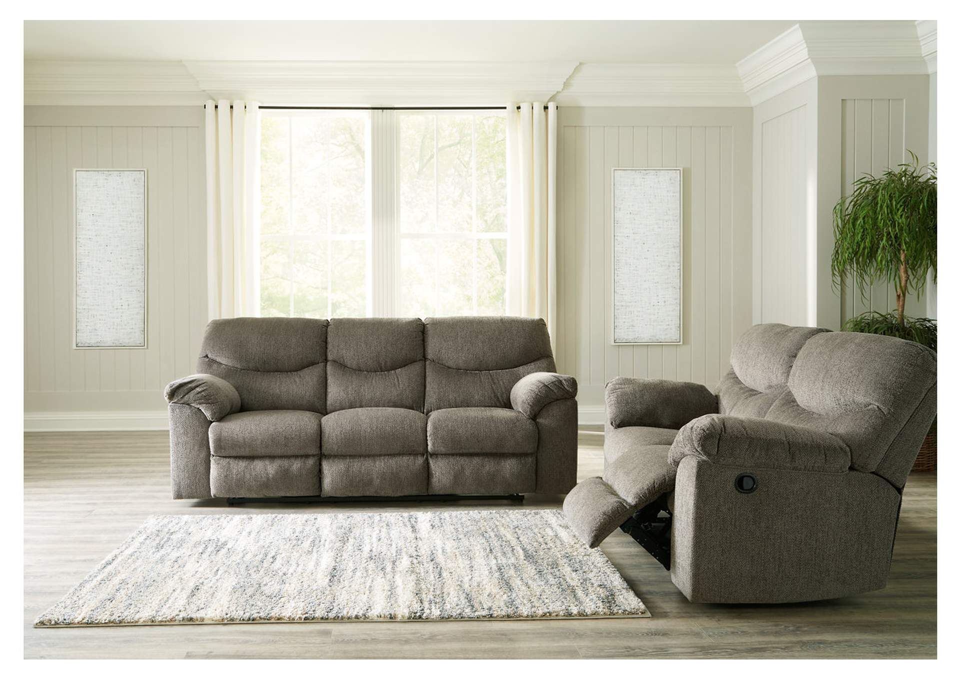 Alphons Reclining Sofa and Loveseat,Signature Design By Ashley