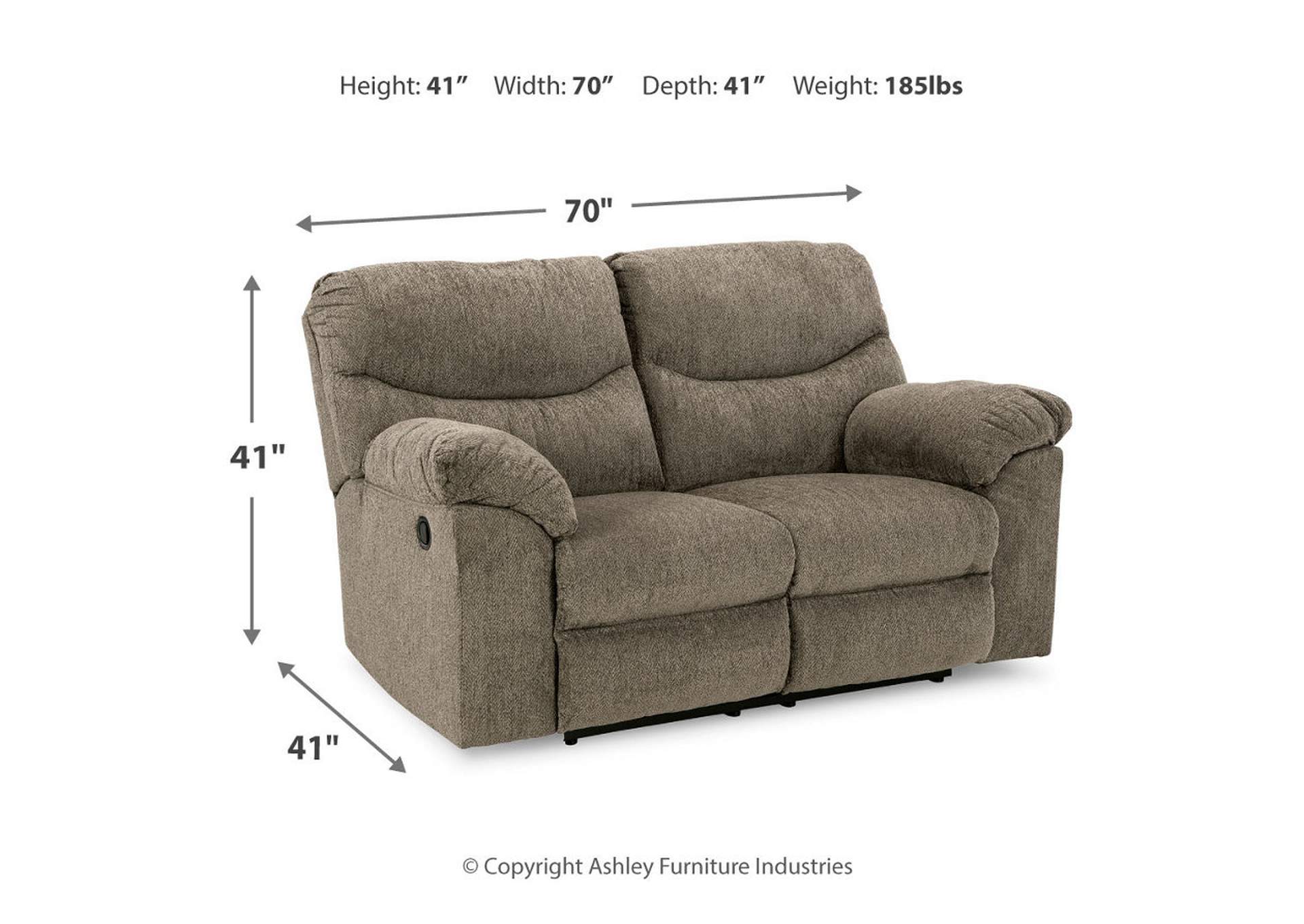 Alphons Sofa, Loveseat and Recliner,Signature Design By Ashley