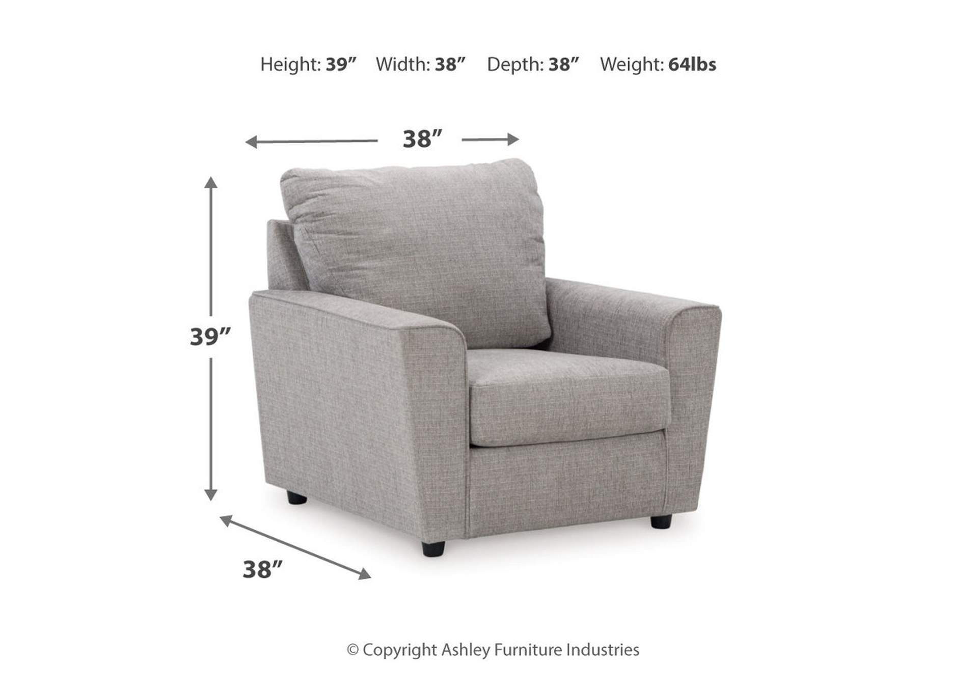 Stairatt Chair and Ottoman,Signature Design By Ashley