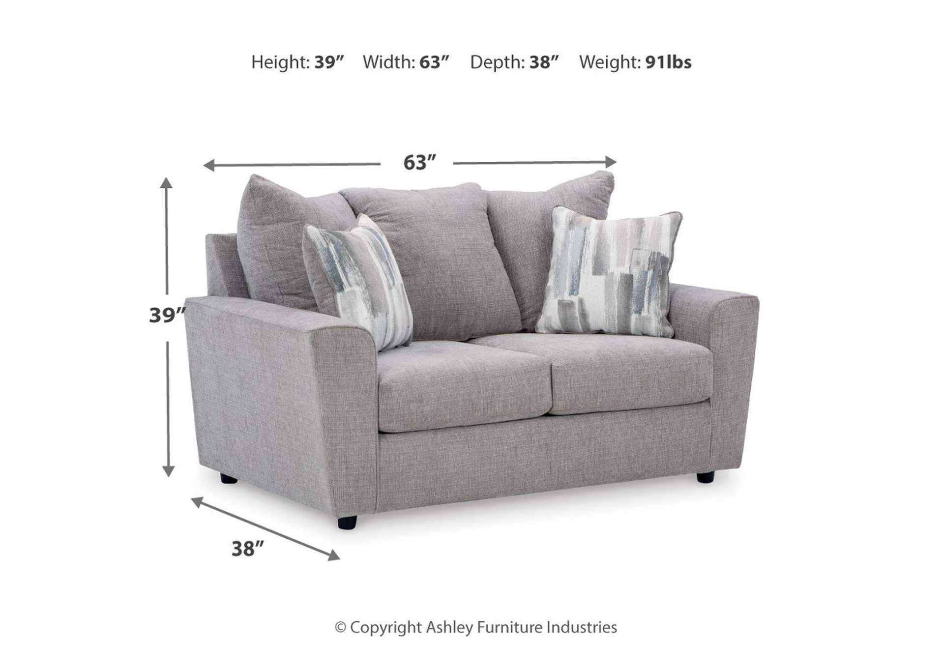 Stairatt Loveseat,Signature Design By Ashley