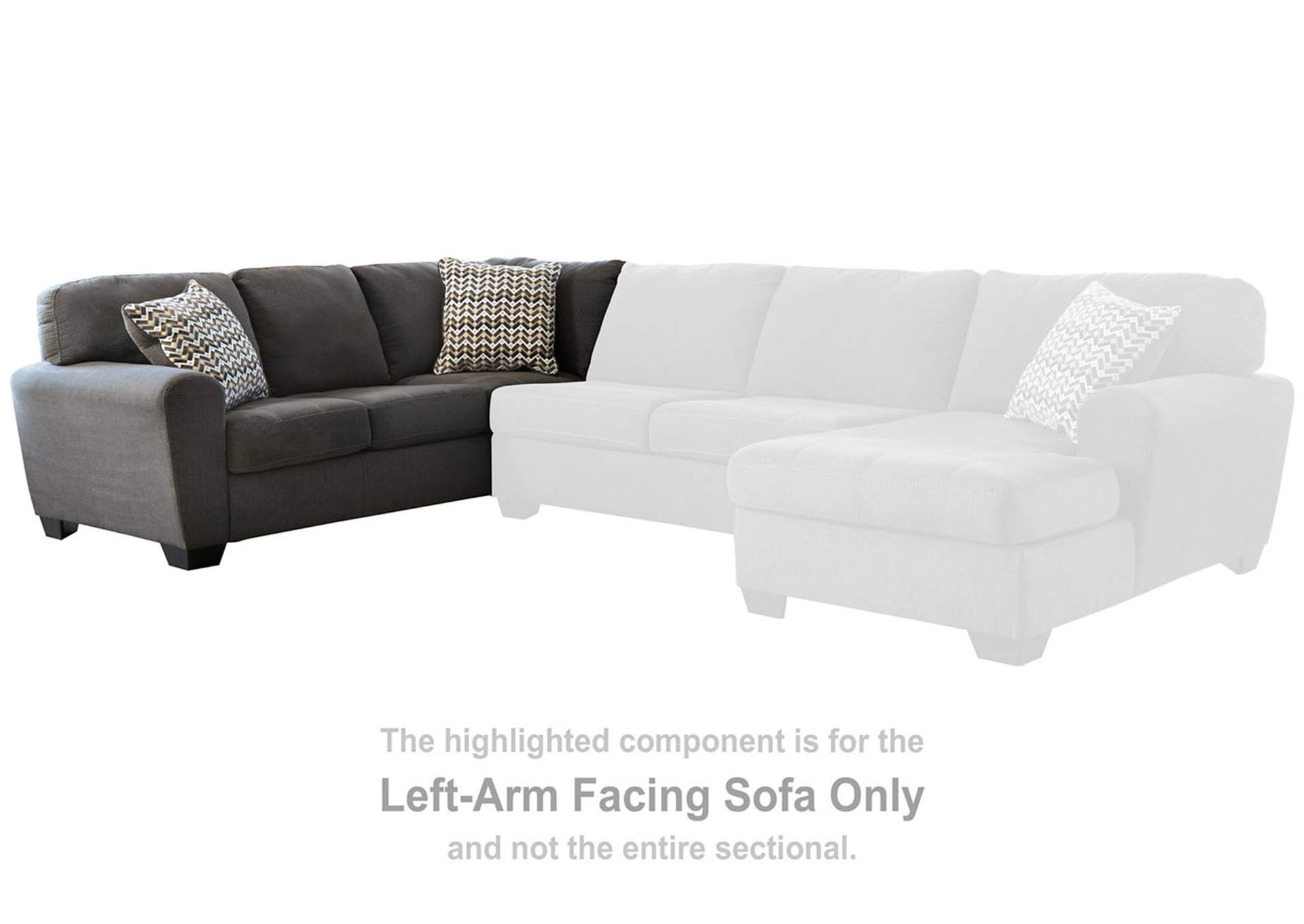Ambee 3-Piece Sectional with Chaise and Ottoman,Benchcraft