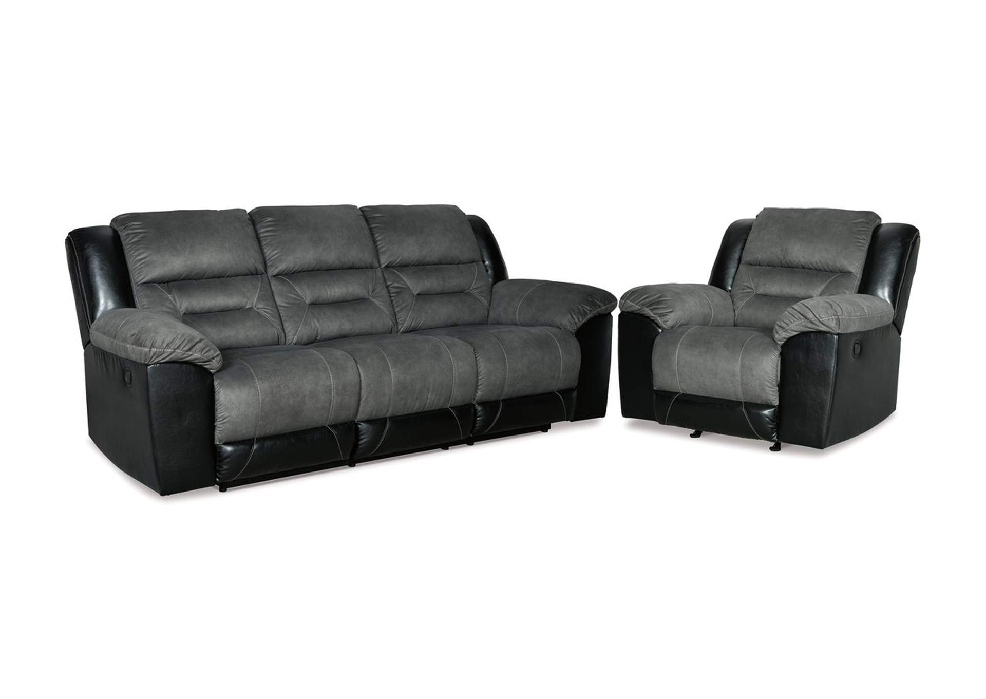 Earhart Sofa and Recliner,Signature Design By Ashley