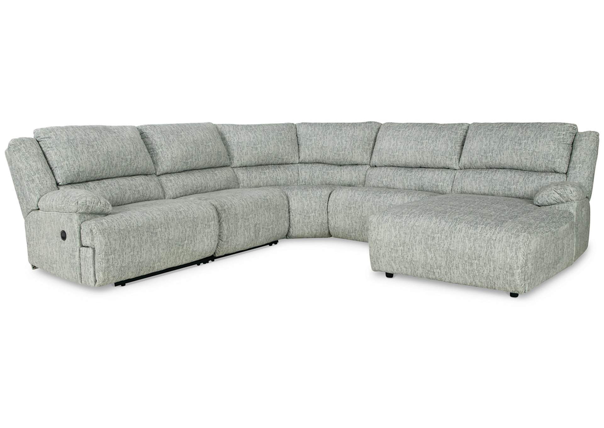 McClelland 5-Piece Reclining Sectional with Chaise,Signature Design By Ashley