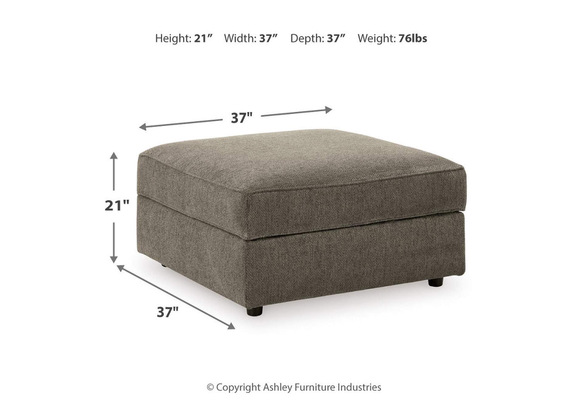 O'Phannon Ottoman With Storage,Signature Design By Ashley