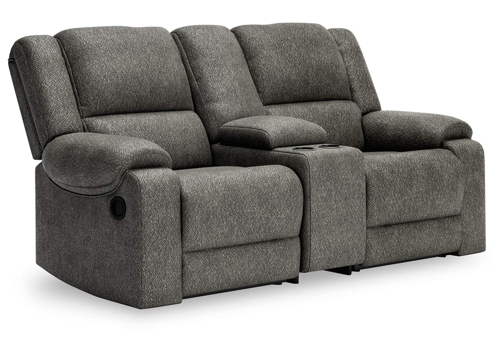 Benlocke 3-Piece Reclining Loveseat with Console,Signature Design By Ashley