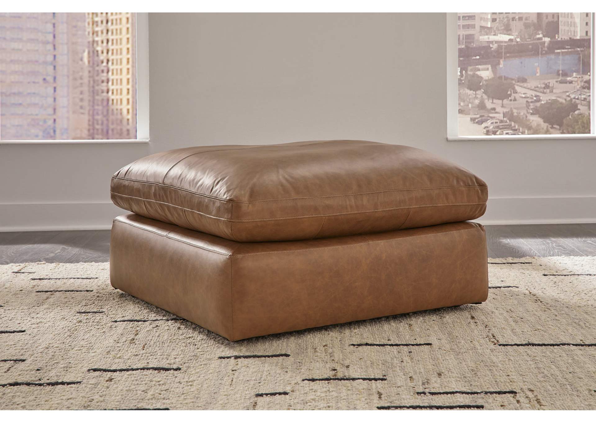 Emilia Oversized Accent Ottoman,Signature Design By Ashley