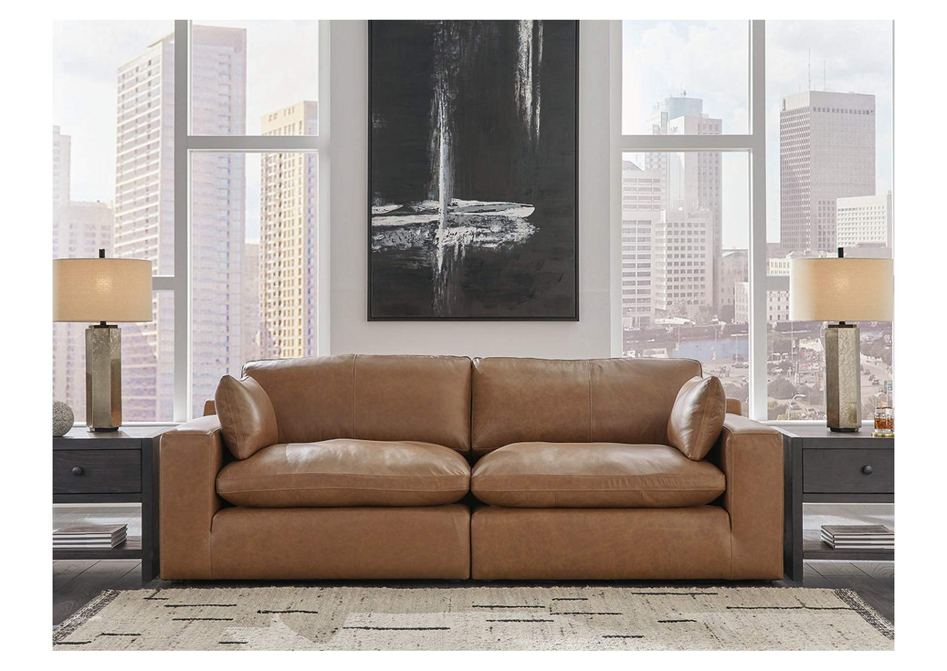 Emilia 2-Piece Sectional Loveseat,Signature Design By Ashley