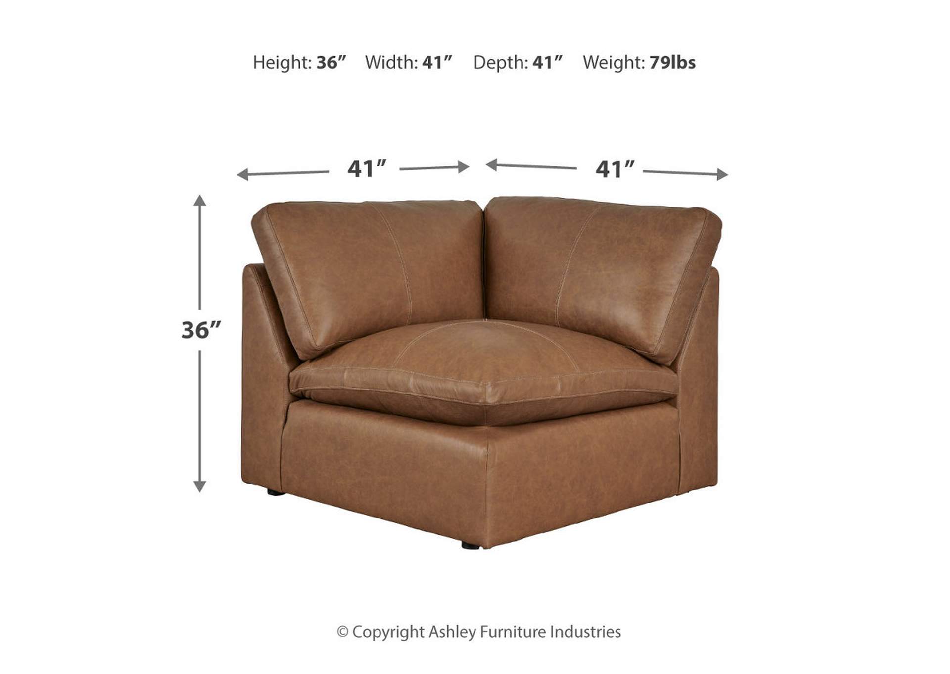 Emilia 5-Piece Sectional and Ottoman,Signature Design By Ashley