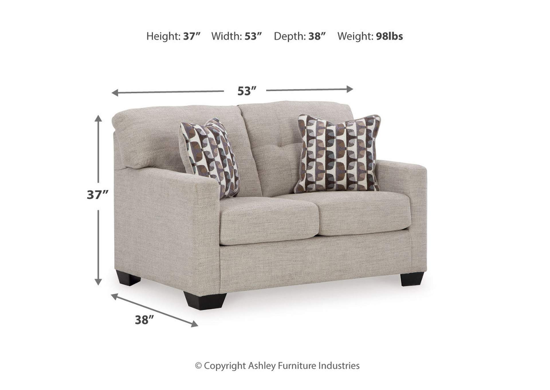 Mahoney Loveseat,Signature Design By Ashley