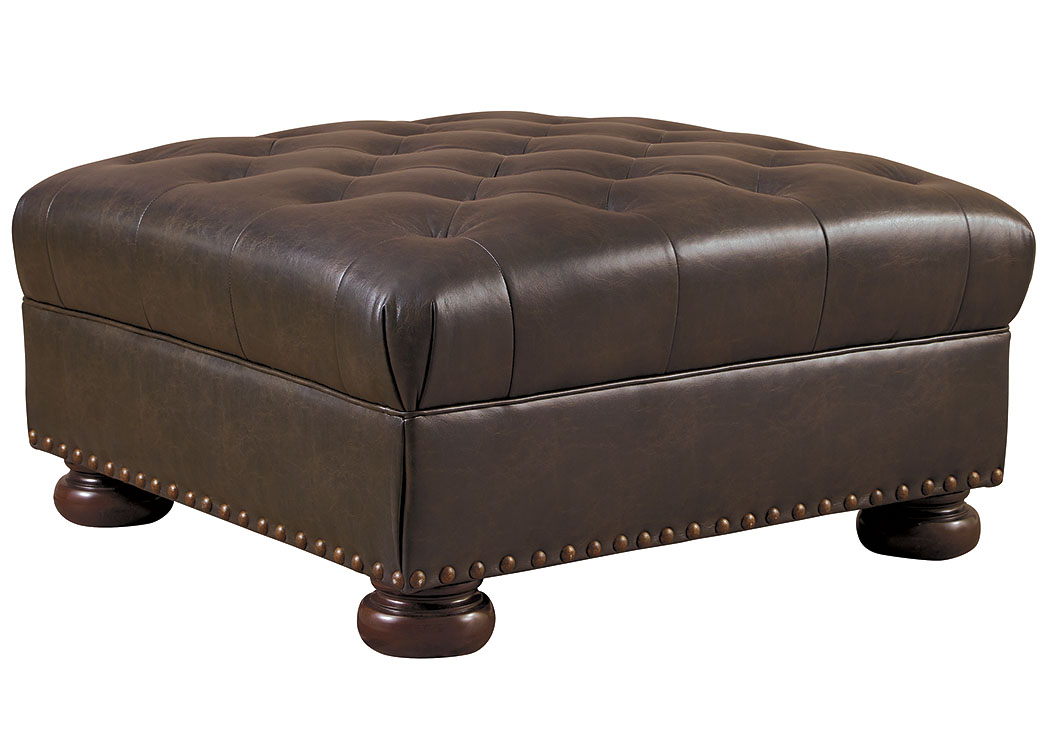 Nesbit DuraBlend® Antique Oversized Accent Ottoman,ABF Benchcraft