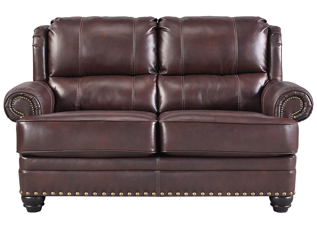 Glengary Chestnut Loveseat,ABF Signature Design by Ashley