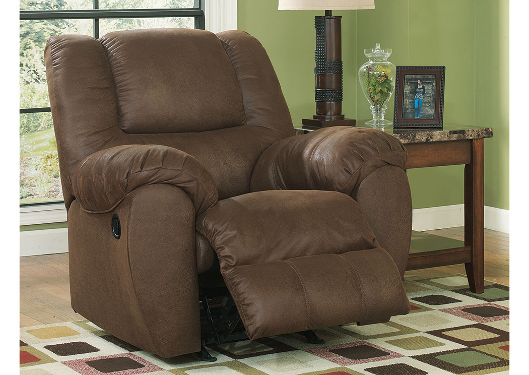 Quarterback Canyon Rocker Recliner,ABF Benchcraft