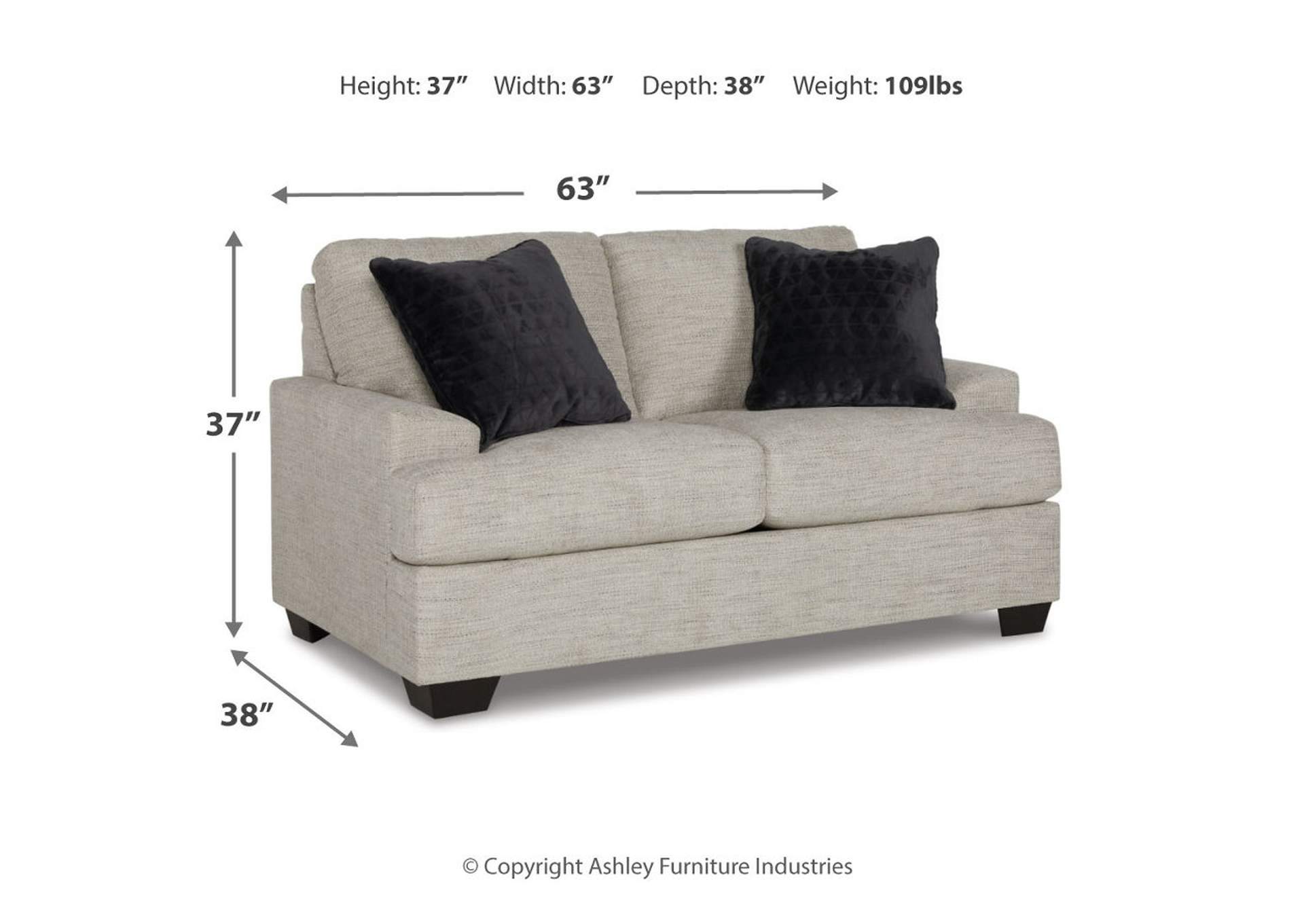 Vayda Loveseat,Signature Design By Ashley