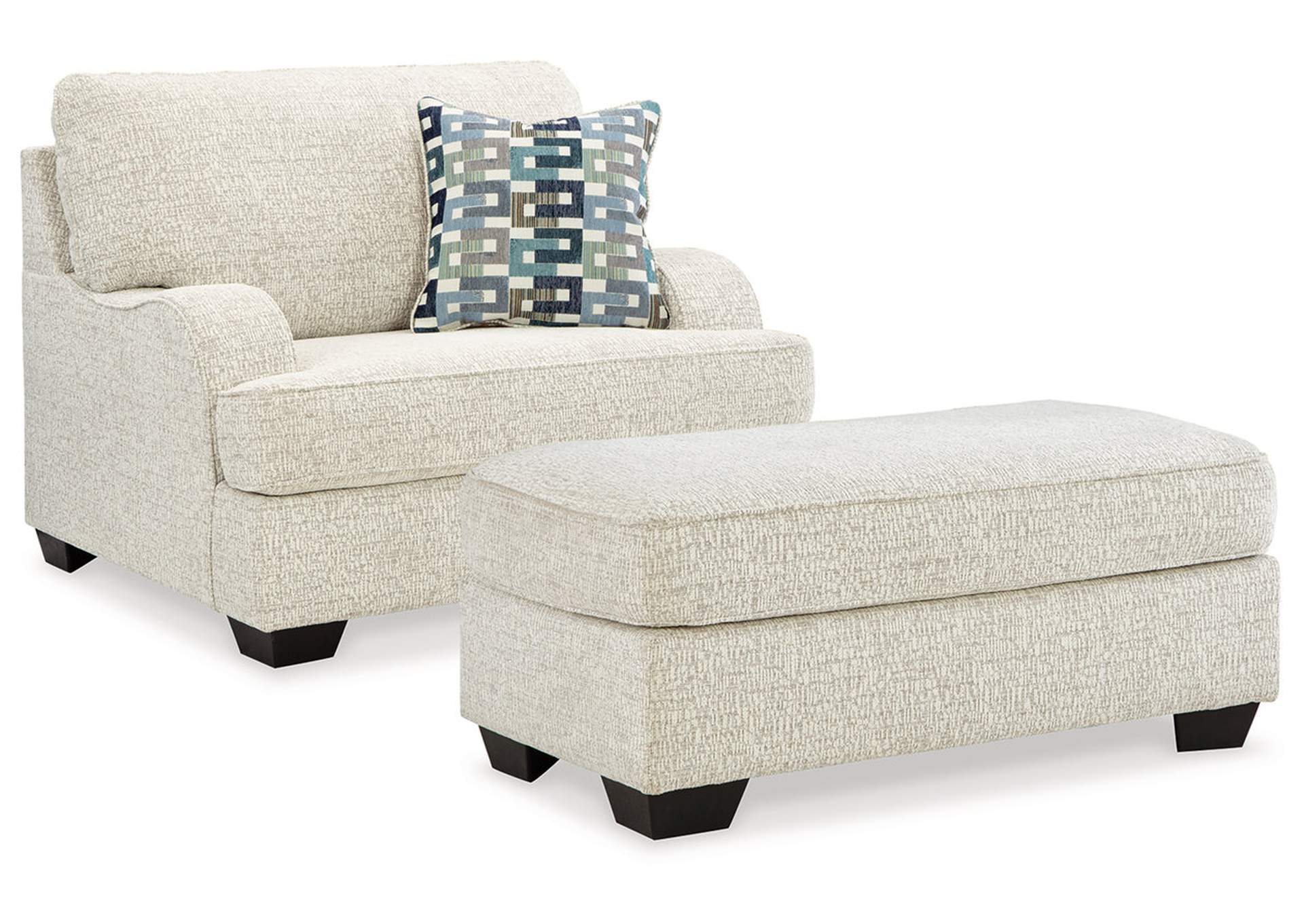 Brebryan Oversized Chair and Ottoman,Signature Design By Ashley