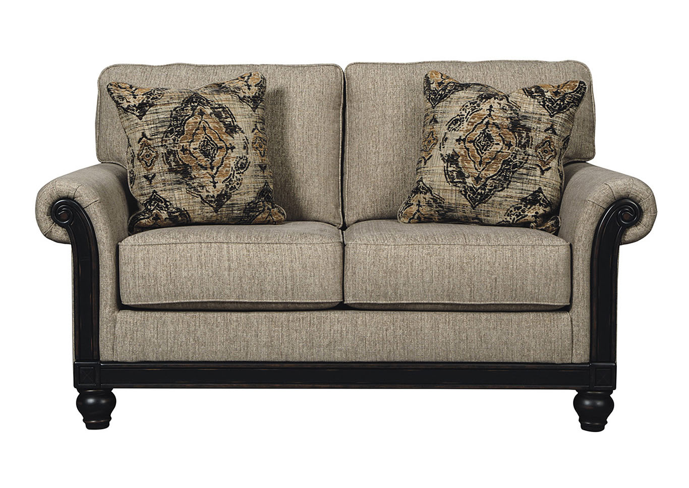 Blackwood Taupe Loveseat,ABF Signature Design by Ashley