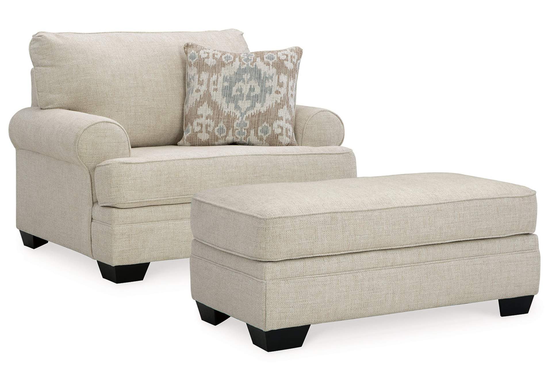 Rilynn Oversized Chair and Ottoman,Benchcraft