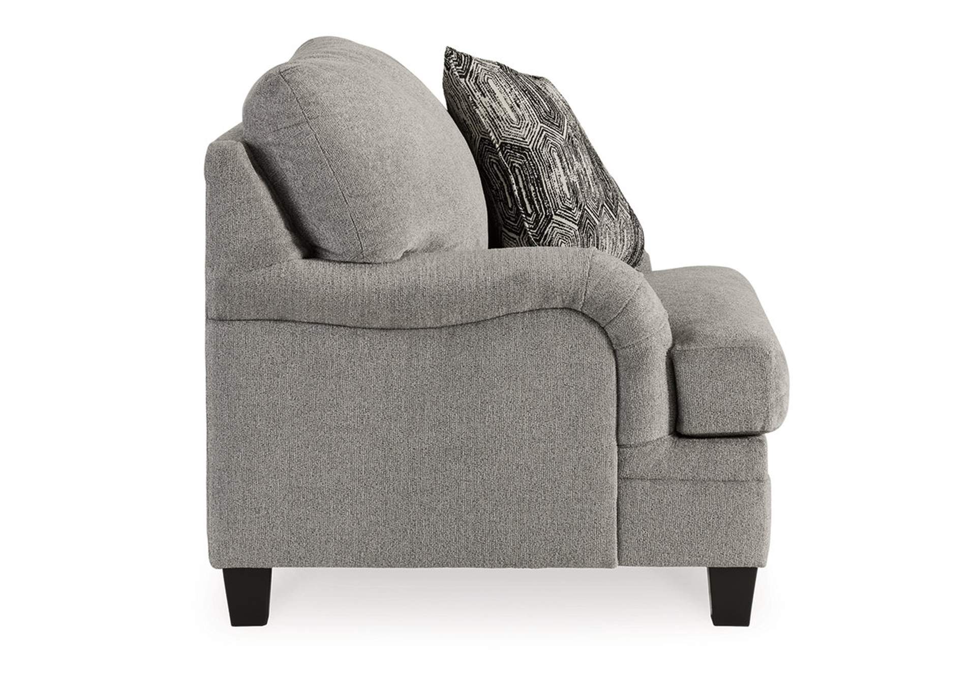 Davinca Oversized Chair and Ottoman,Benchcraft