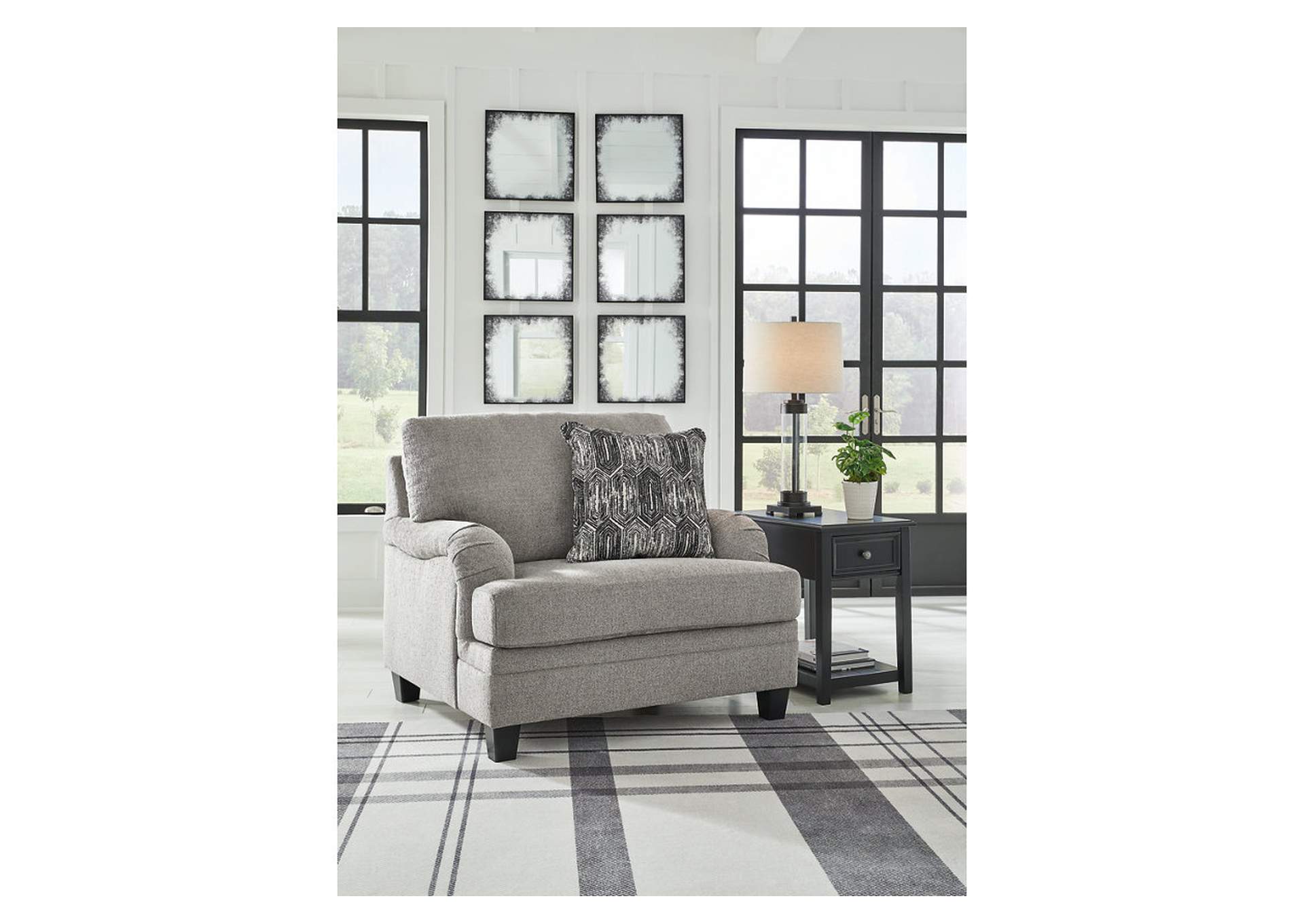 Davinca Sofa, Loveseat, Oversized Chair and Ottoman,Benchcraft