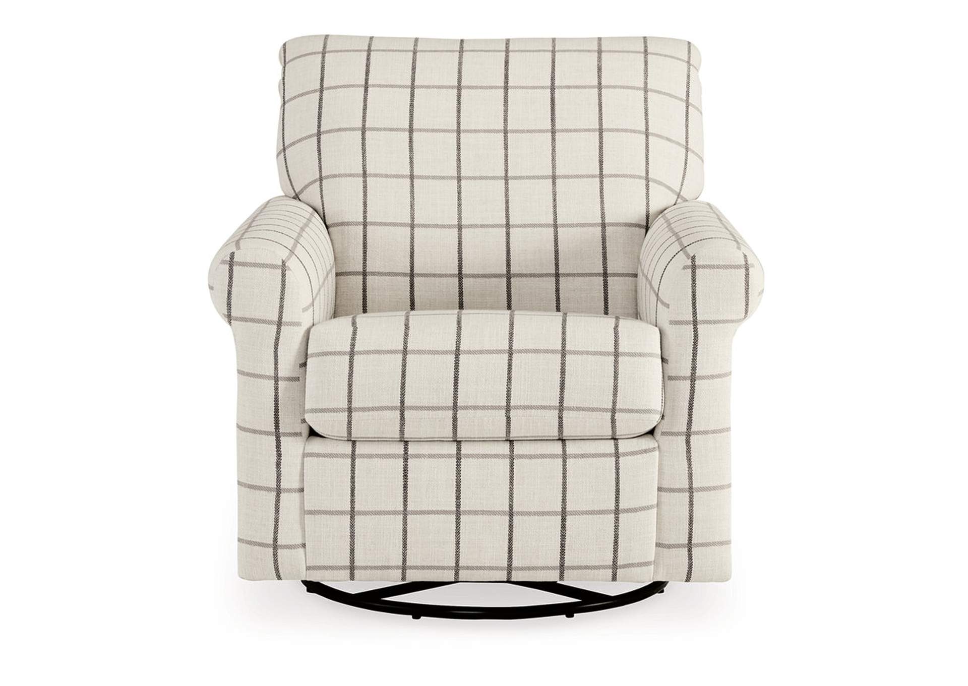 Davinca Swivel Glider Accent Chair,Benchcraft