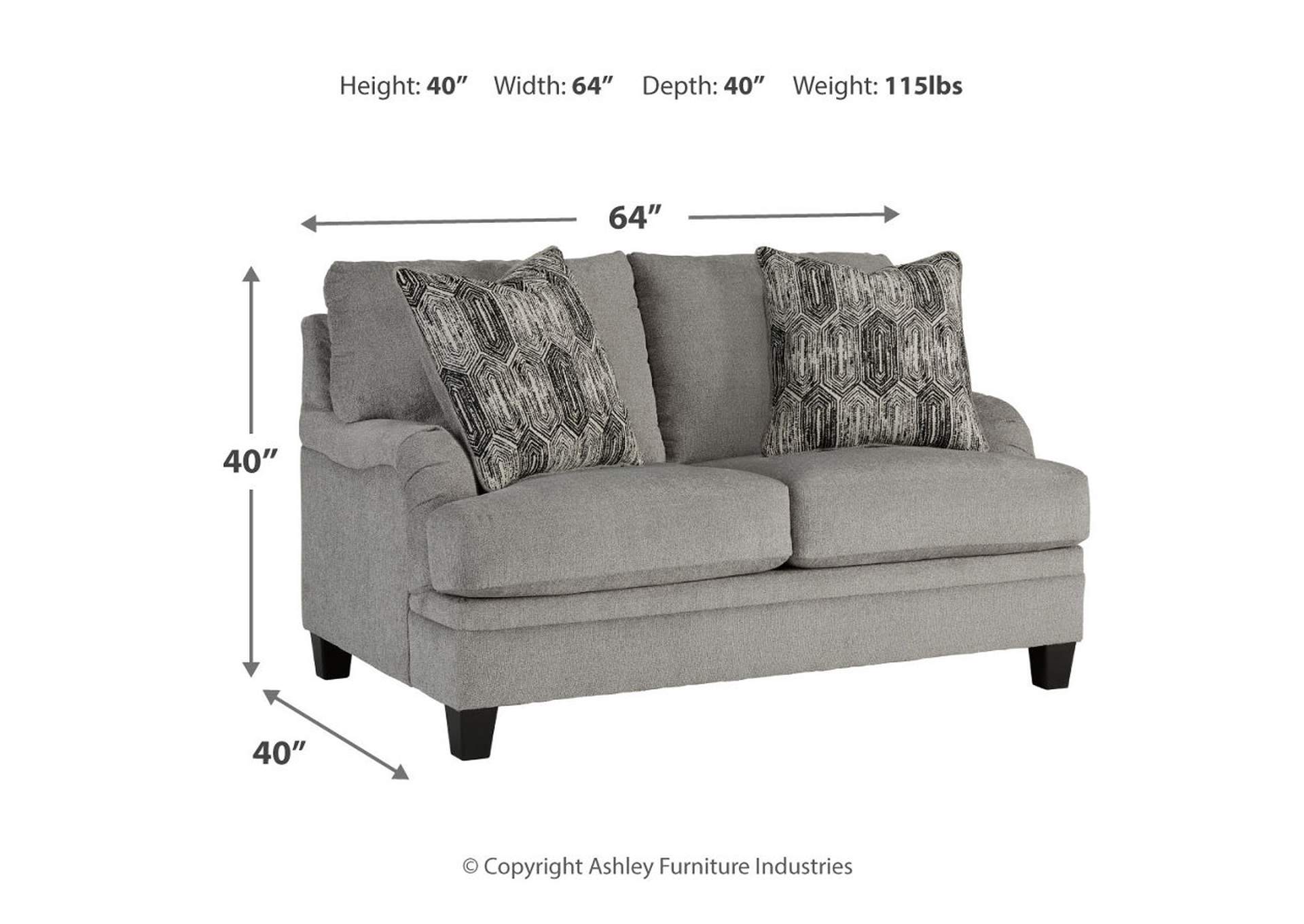 Davinca Loveseat,Benchcraft