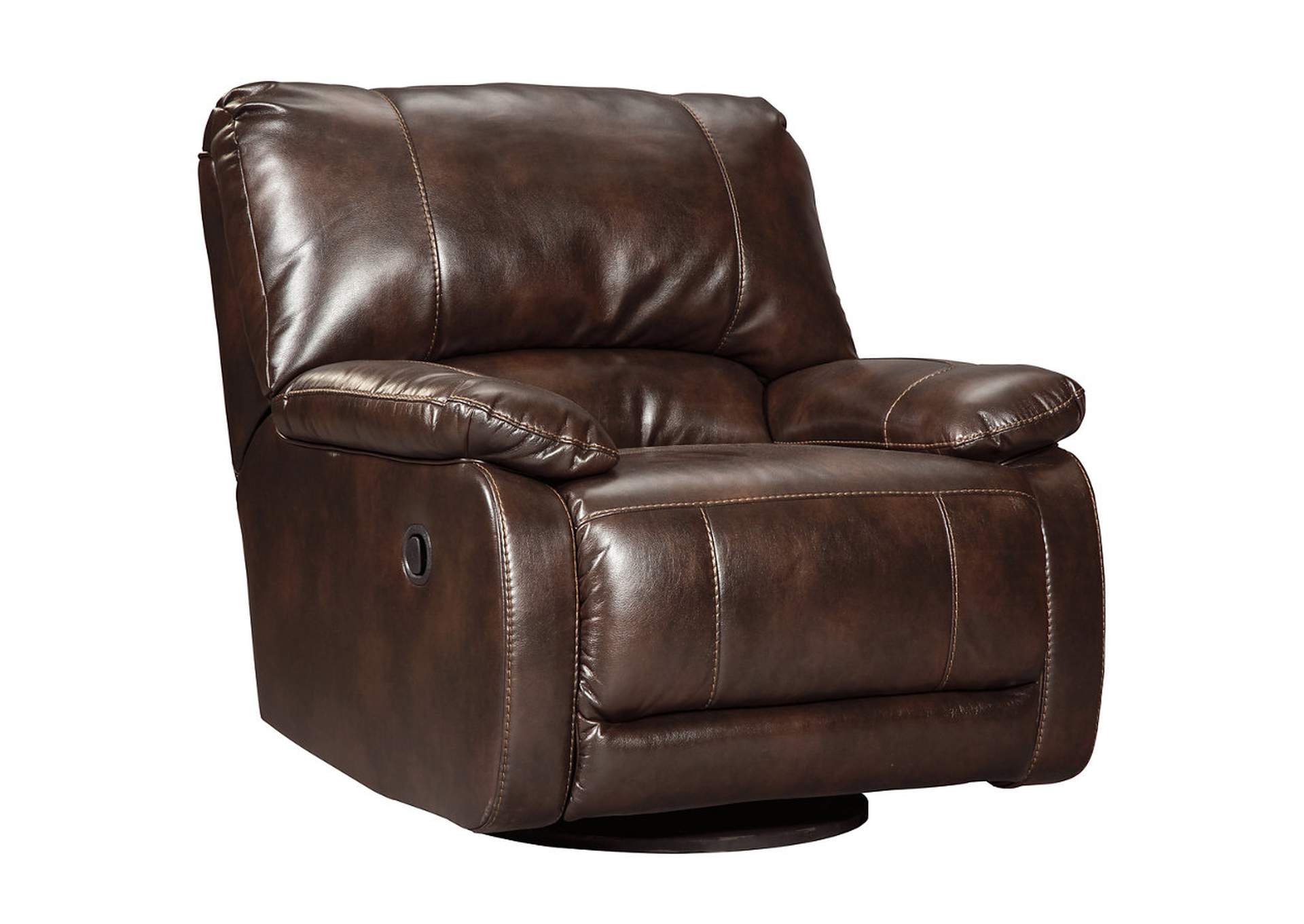 Hallettsville Saddle Swivel Glider Recliner,ABF Signature Design by Ashley
