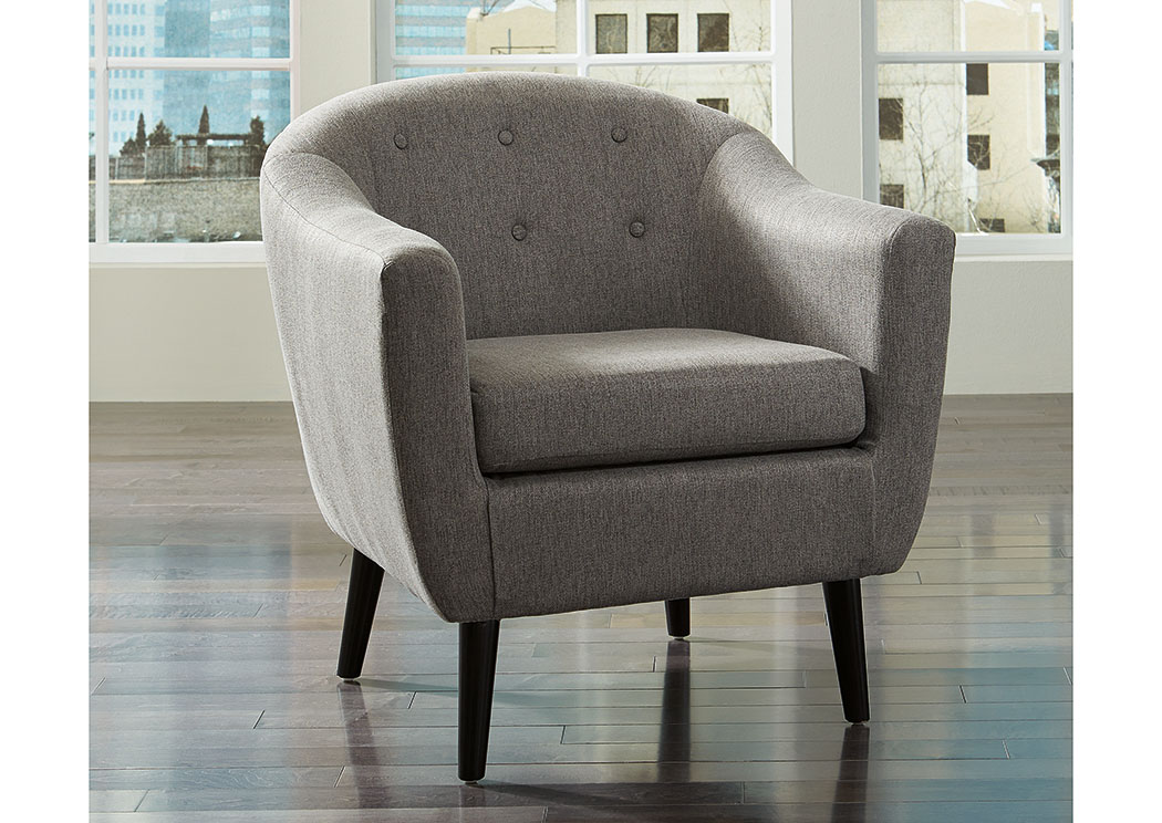 Klorey Charcoal Accent Chair,ABF Signature Design by Ashley