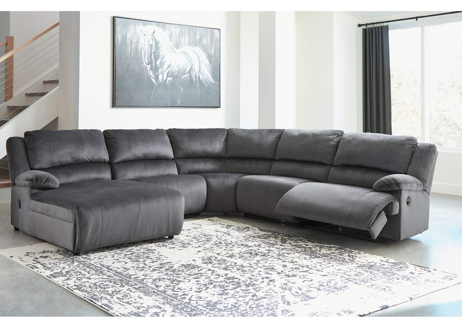 reclining sectional sofa with chaise lounge