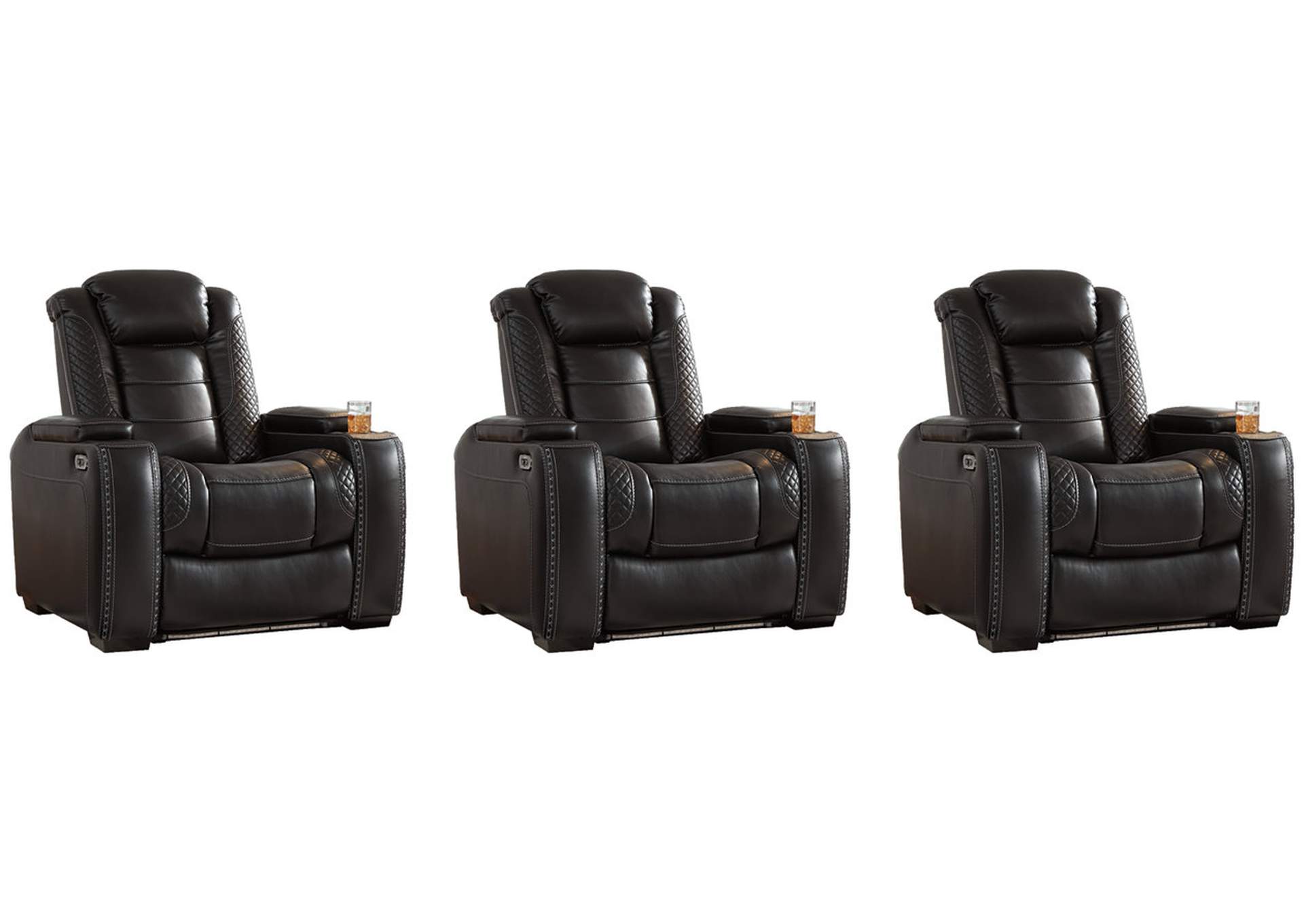 Party Time 3-Piece Home Theater Seating,Signature Design By Ashley