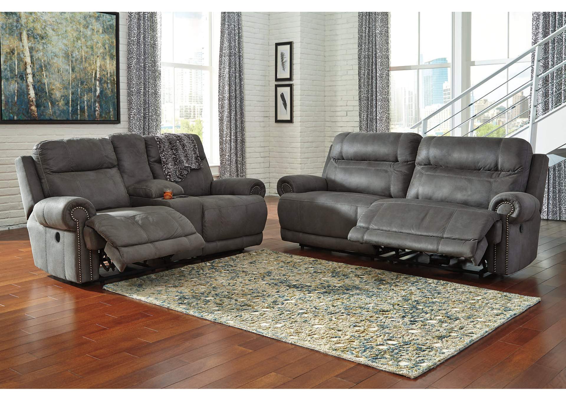 Austere Sofa and Loveseat,Signature Design By Ashley