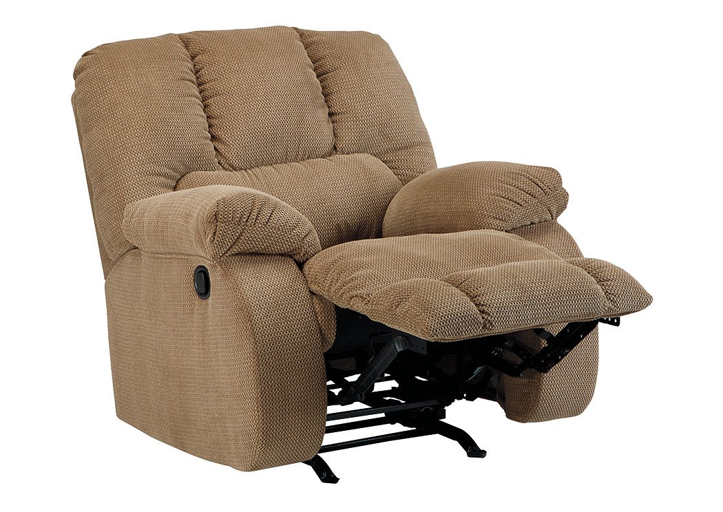 Roan Mocha Rocker Recliner,ABF Benchcraft