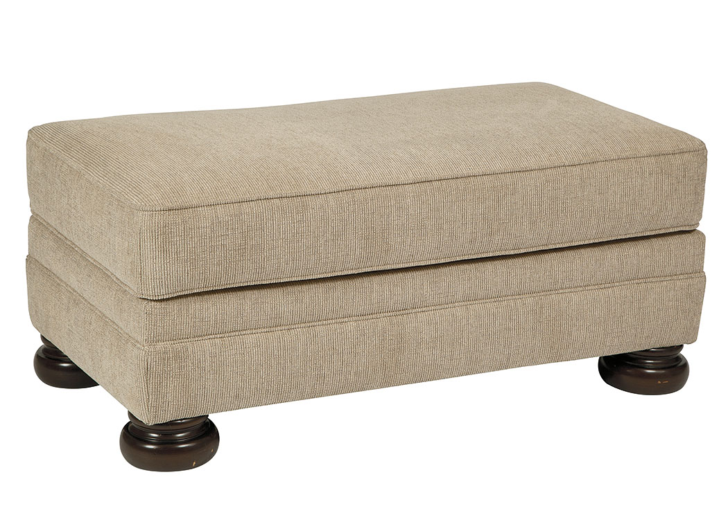 Quarry Hill Quartz Ottoman,ABF Benchcraft