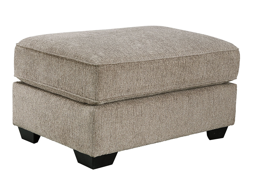 Pantomine Driftwood Oversized Accent Ottoman,ABF Benchcraft