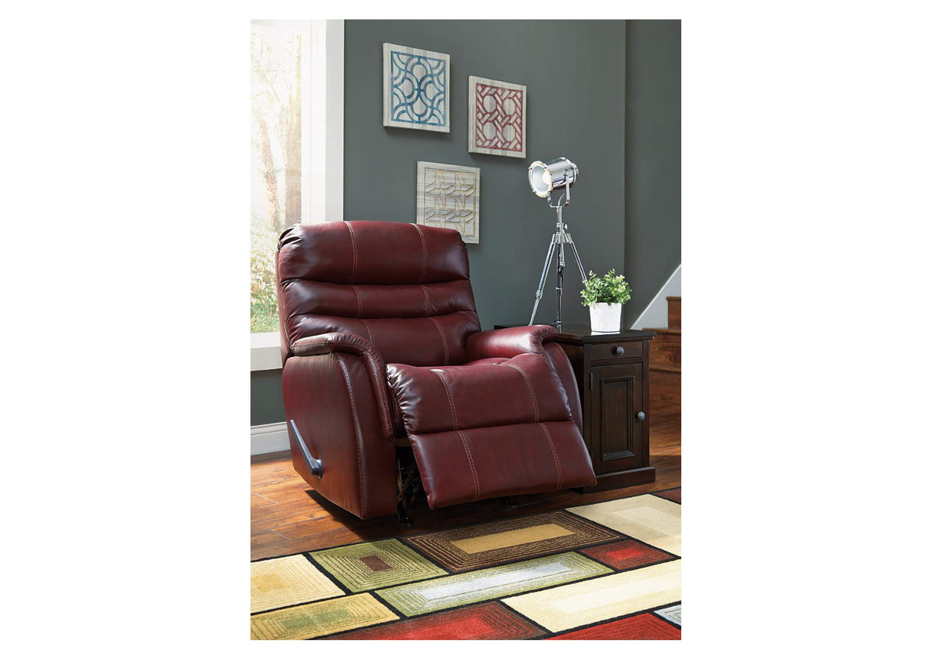 Bridger Roma Rocker Recliner,ABF Signature Design by Ashley