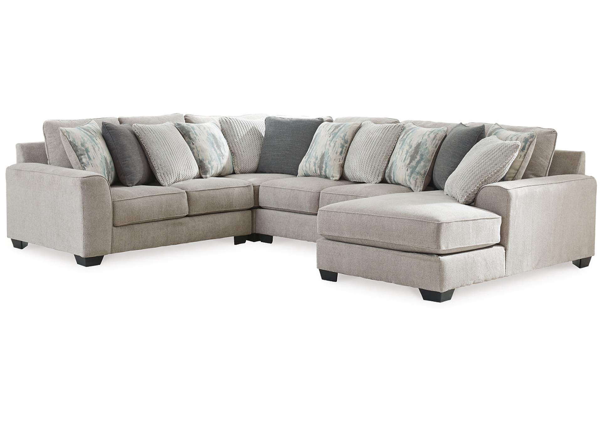 Ardsley 4-Piece Sectional with Ottoman,Benchcraft