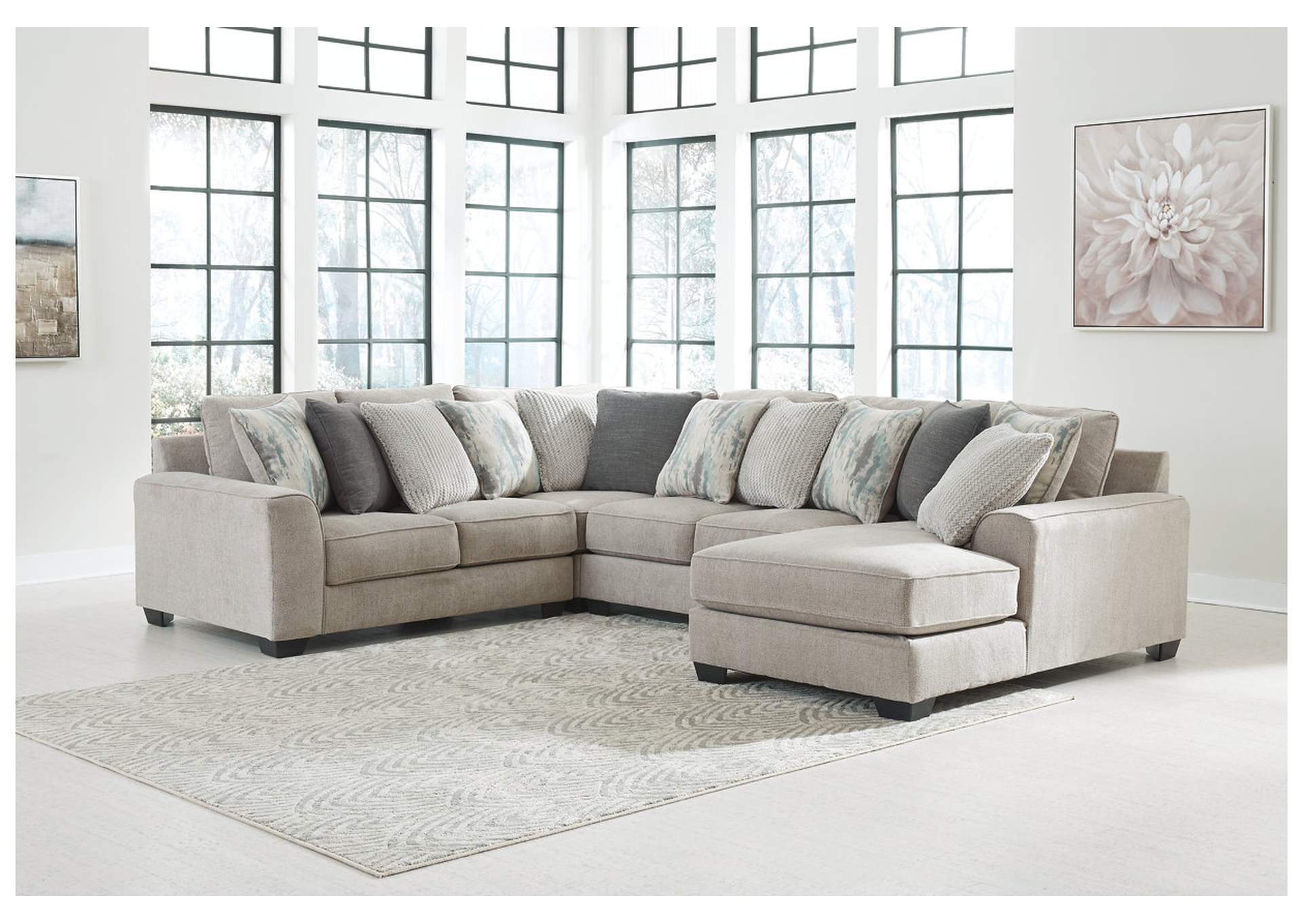 Ardsley 4-Piece Sectional with Chaise,Benchcraft