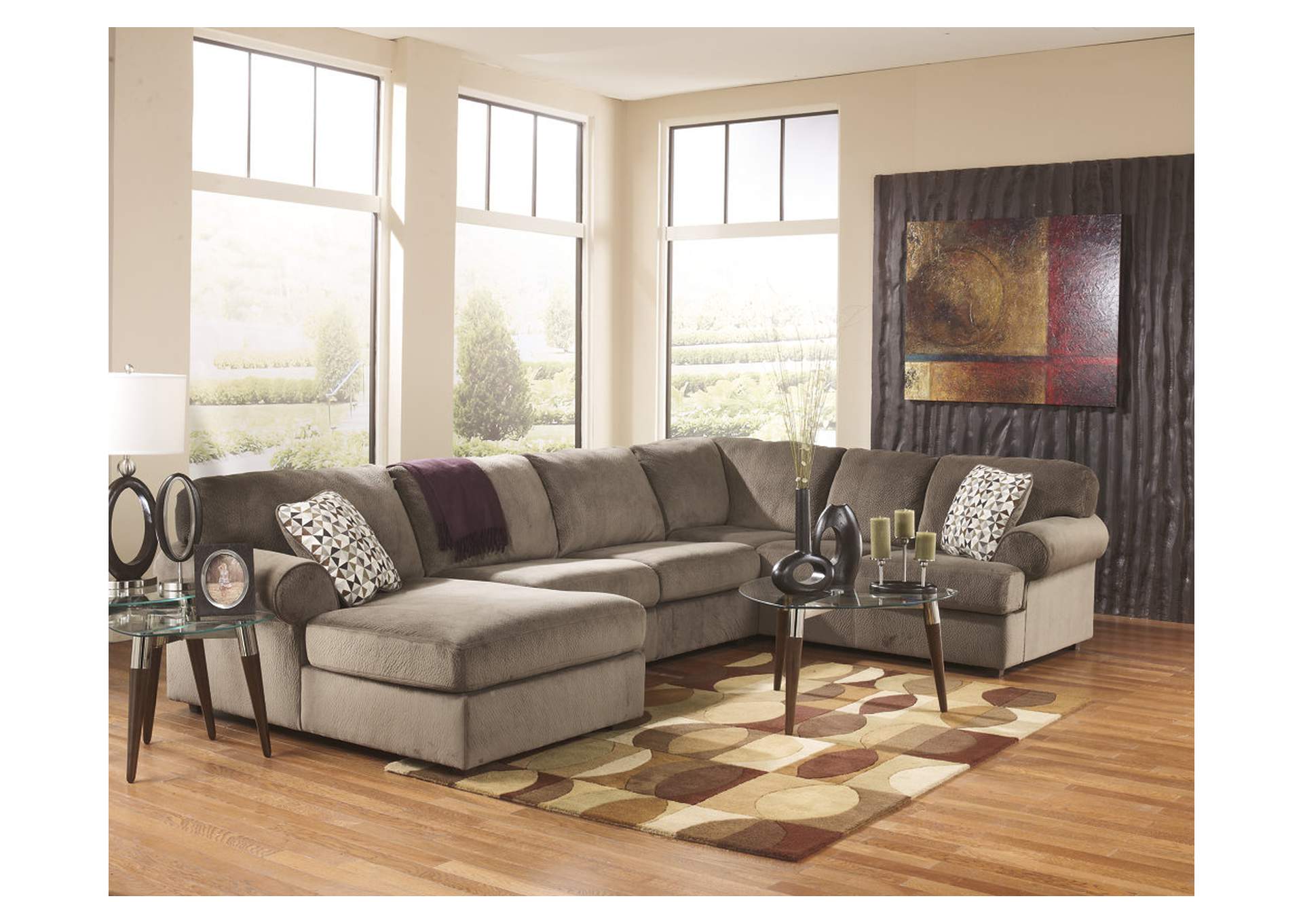 Jessa Place Dune Left Facing Chaise Sectional,ABF Signature Design by Ashley