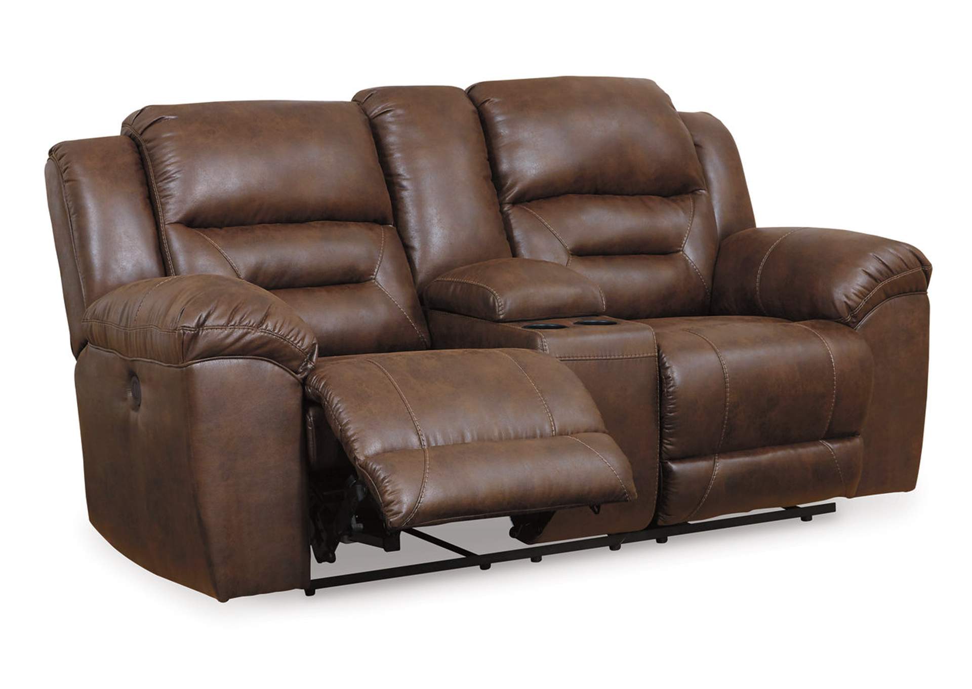 Stoneland Reclining Loveseat with Console,Signature Design By Ashley