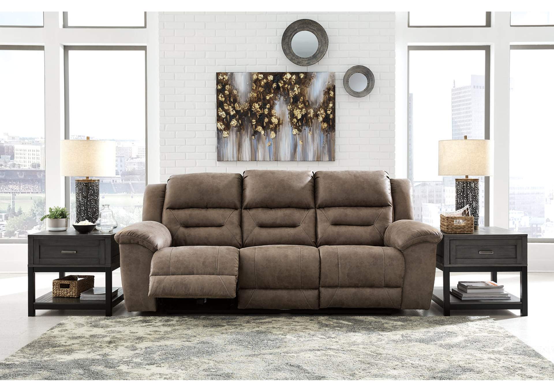 Stoneland Reclining Sofa,Signature Design By Ashley