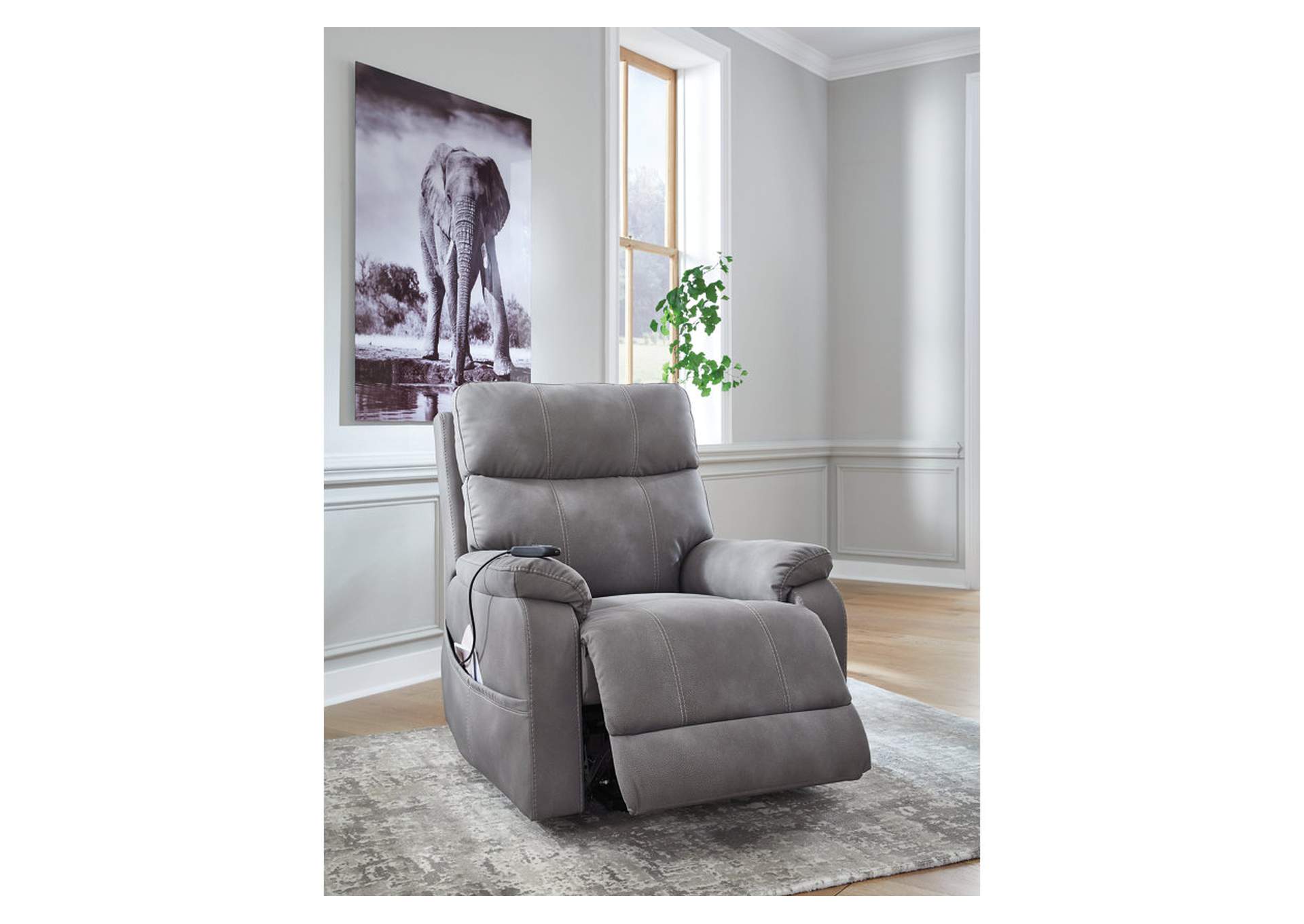 Next-Gen Durapella Power Lift Recliner,Signature Design By Ashley