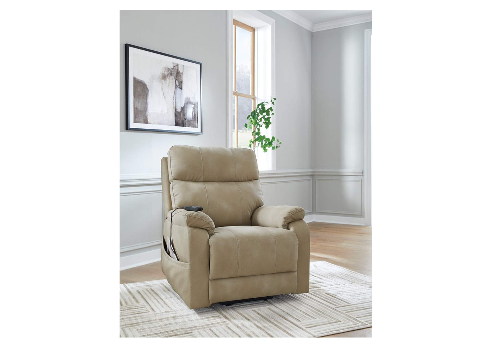 Next-Gen Durapella Power Lift Recliner,Signature Design By Ashley