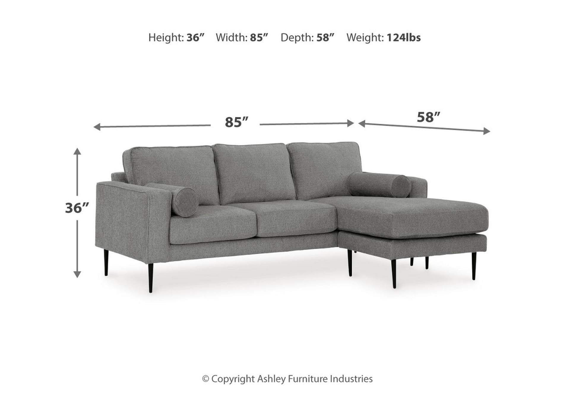 Hazela Sofa Chaise,Signature Design By Ashley