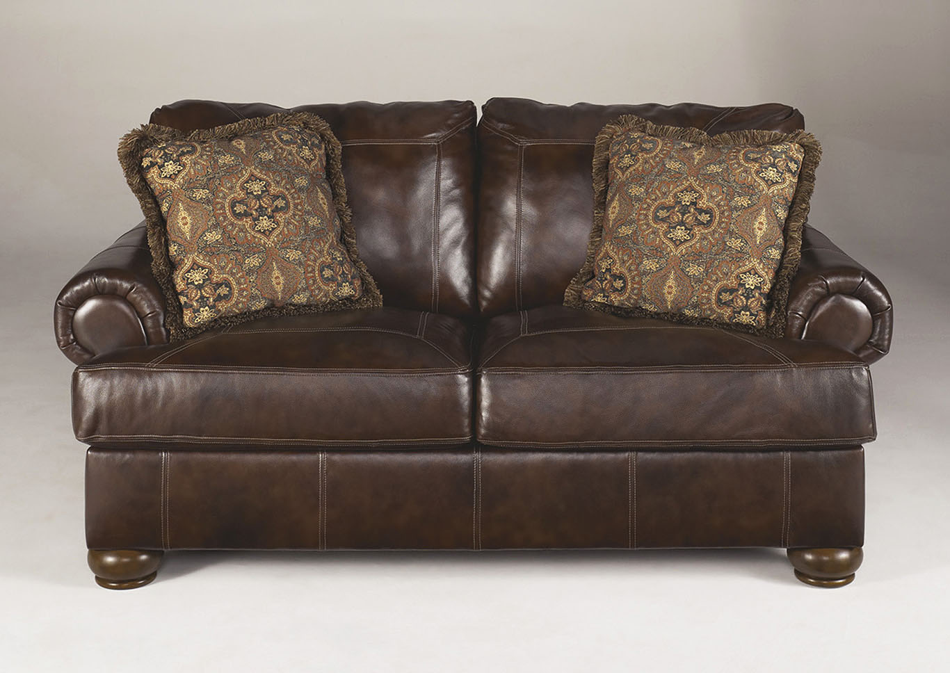 Axiom Walnut Loveseat,ABF Signature Design by Ashley