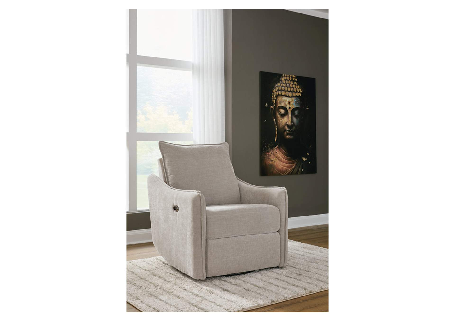 McBurg Swivel Power Recliner,Signature Design By Ashley