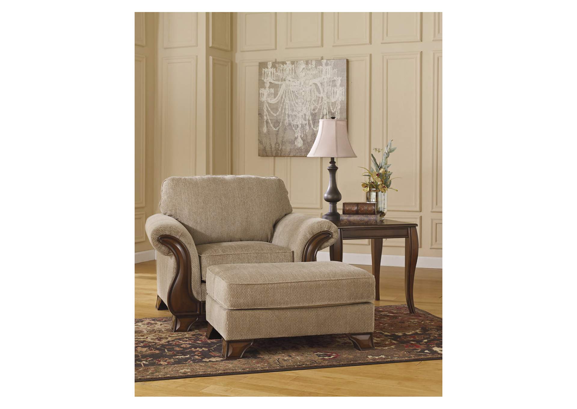 Lanett Chair & Ottoman,ABF Signature Design by Ashley