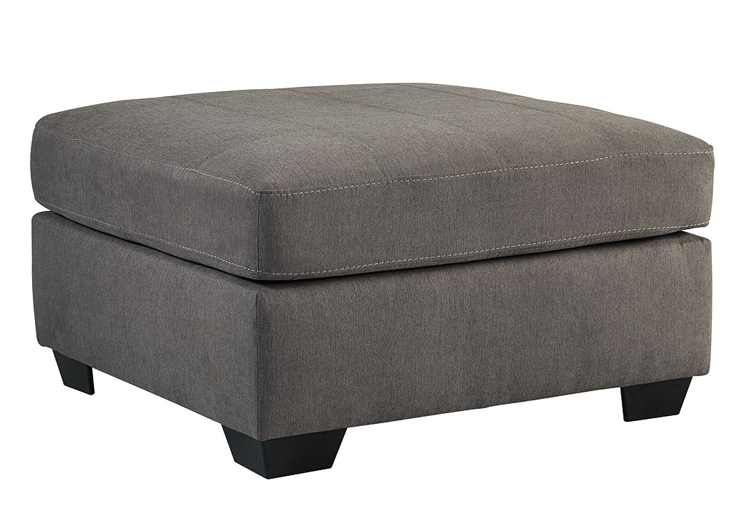 Maier Charcoal Oversized Accent Ottoman,ABF Benchcraft