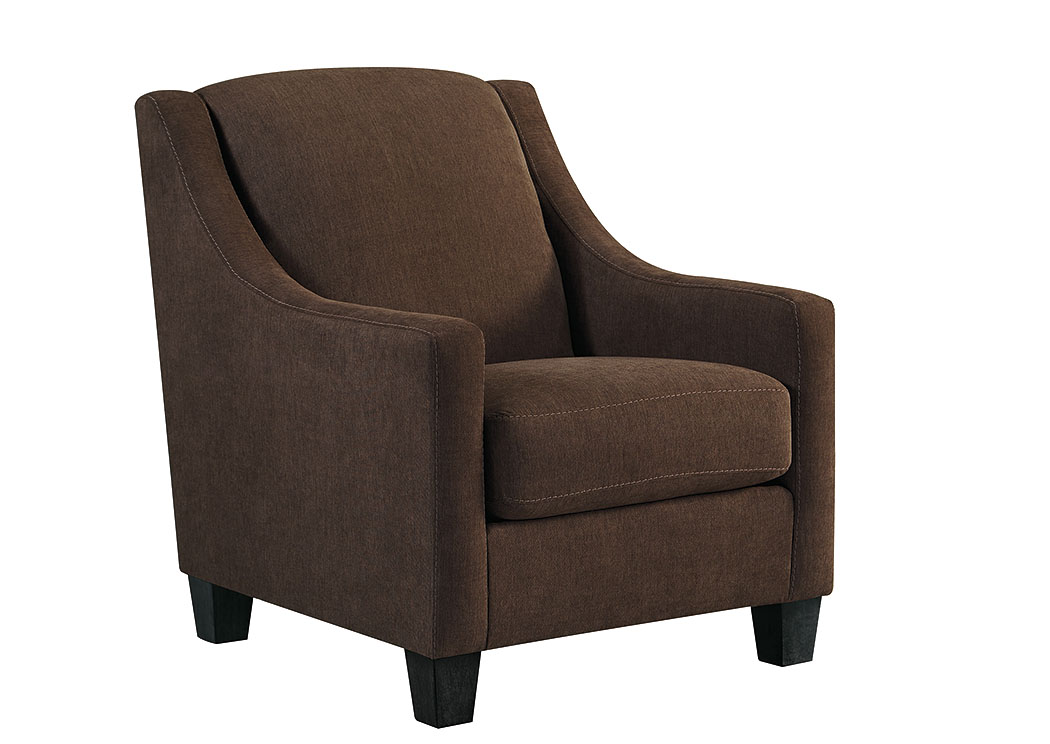 Maier Walnut Accent Chair,ABF Benchcraft