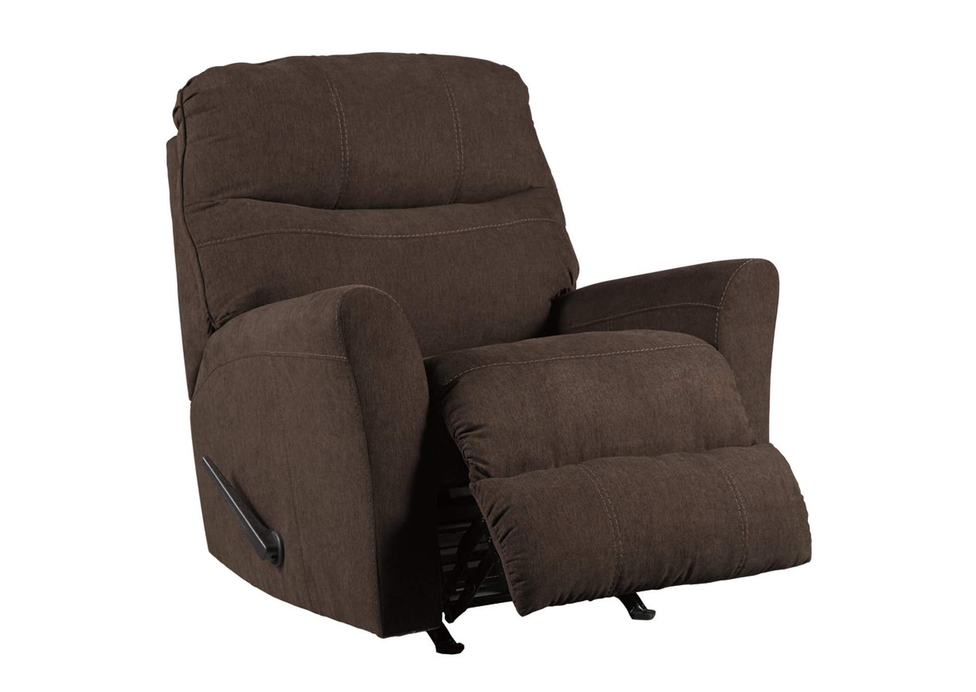 Maier Walnut Rocker Recliner,ABF Benchcraft