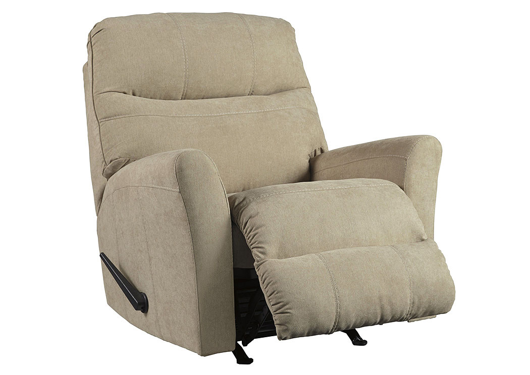 Maier Cocoa Rocker Recliner,ABF Benchcraft