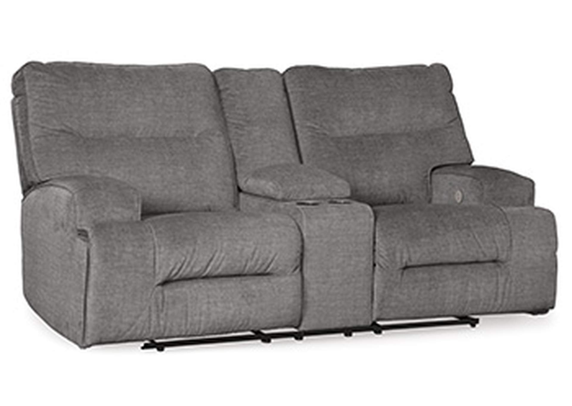 Coombs Power Reclining Loveseat with Console,Signature Design By Ashley
